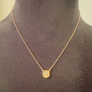 New condition COACH Gold Pendant Necklace